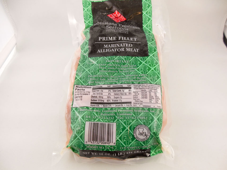 Alligator Meat